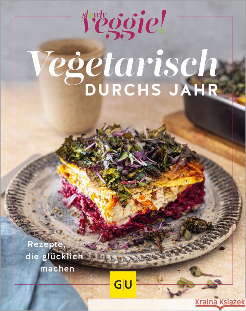 Vegetarisch durchs Jahr  9783833890895 Gräfe & Unzer - książka