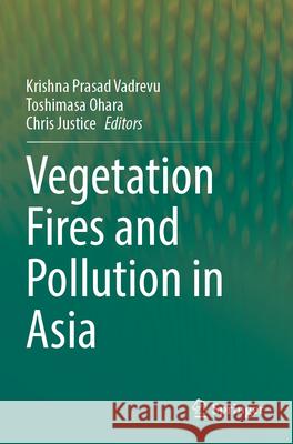 Vegetation Fires and Pollution in Asia  9783031299186 Springer International Publishing - książka