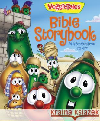 VeggieTales Bible Storybook: With Scripture from the NIRV Cindy Kenney 9780310710080 Zonderkidz - książka
