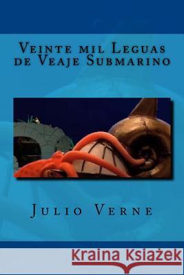 Veinte mil Leguas de Veaje Submarino Rivas, Anton 9781540481580 Createspace Independent Publishing Platform - książka