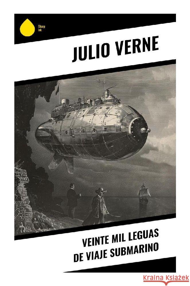 Veinte mil leguas de viaje submarino Verne, Julio 9788028378622 Sharp Ink - książka