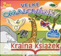 Velké omalovánky Zoo  8595593842844 Jiri models - książka