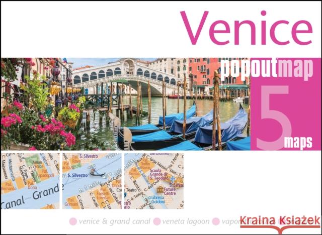 Venice PopOut Map: Pocket size, pop up city map of Venice  9781914515859 Heartwood Publishing - książka