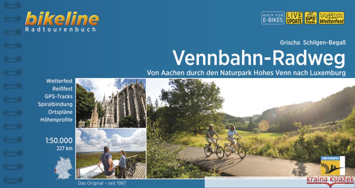 Vennbahn-Radweg  9783711100955 Esterbauer - książka