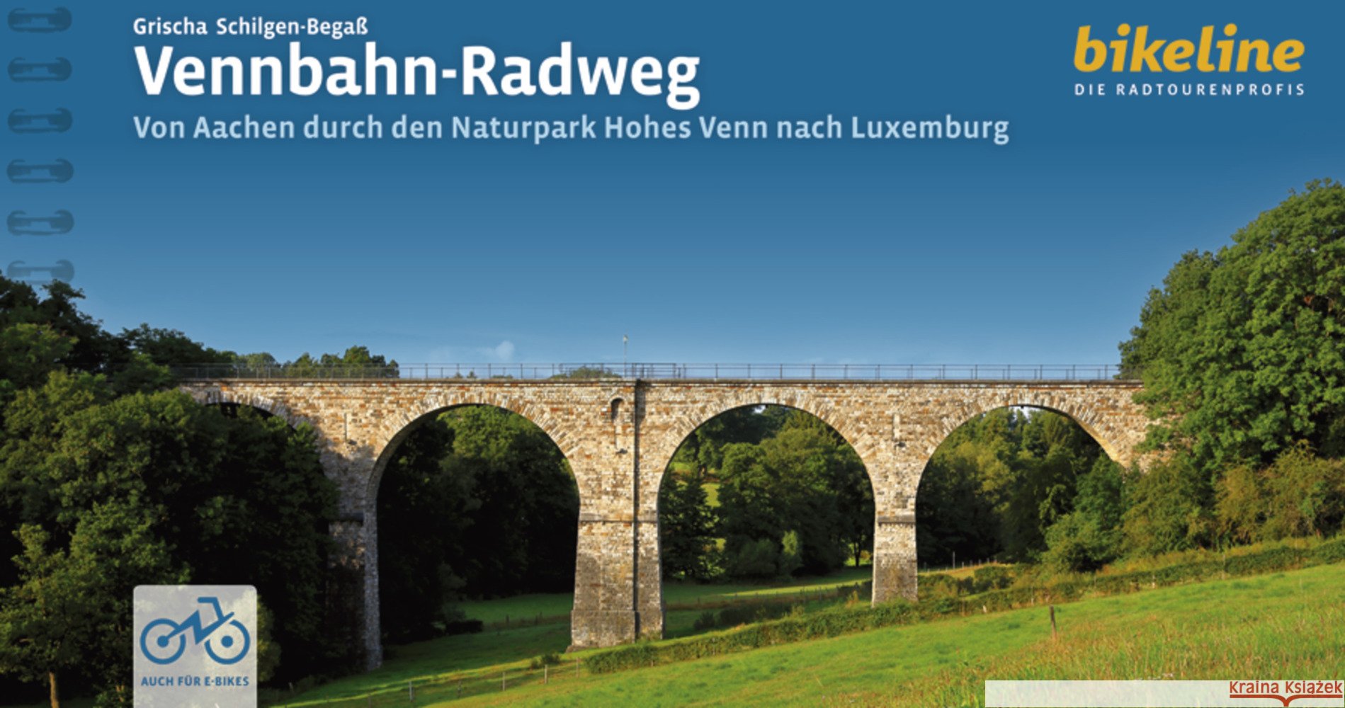 Vennbahn - Radweg Aachen durch Naturpark Hohes Venn nach Lux  9783711102874 Esterbauer - książka