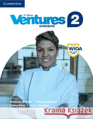 Ventures Level 2 Workbook Gretchen Bitterlin Dennis Johnson Donna Price 9781108450003 Cambridge University Press - książka
