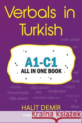Verbals in Turkish Halit Demir 9798431857065 Independently Published - książka