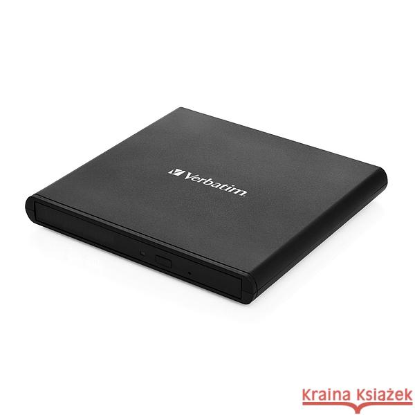 VERBATIM ext. Slimline USB 2.0 CD-DVD Writer light black  0023942535041 Zeitfracht Elektronik - książka