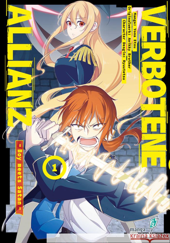 Verbotene Allianz 1 Yona, Etou, Anikky, Brother, Ryuutetsu 9783903427013 Manga JAM Session - książka