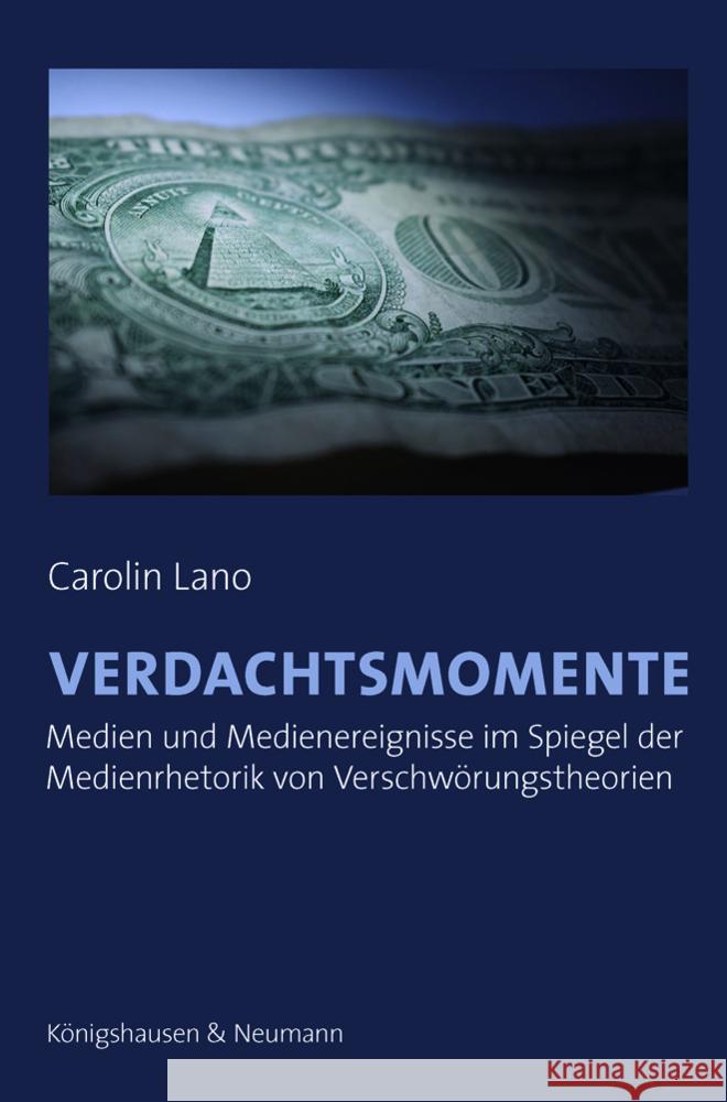 Verdachtsmomente Lano, Carolin 9783826074202 Königshausen & Neumann - książka