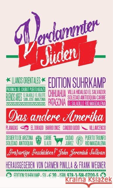 Verdammter Süden : Das andere Amerika  9783518071205 Suhrkamp - książka