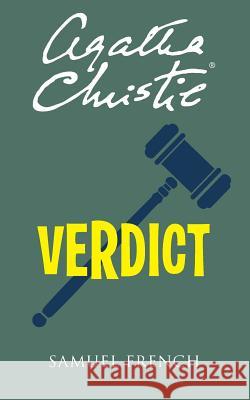 Verdict Agatha Christie 9780573702327 Samuel French Ltd - książka