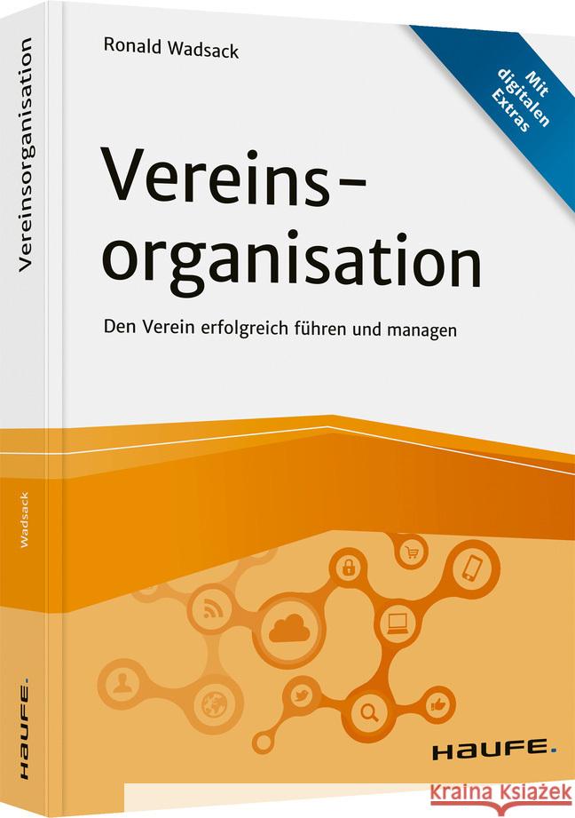 Vereinsorganisation Wadsack, Ronald 9783648152706 Haufe-Lexware - książka