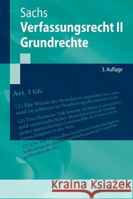 Verfassungsrecht II - Grundrechte Sachs, Michael 9783662503638 Springer - książka