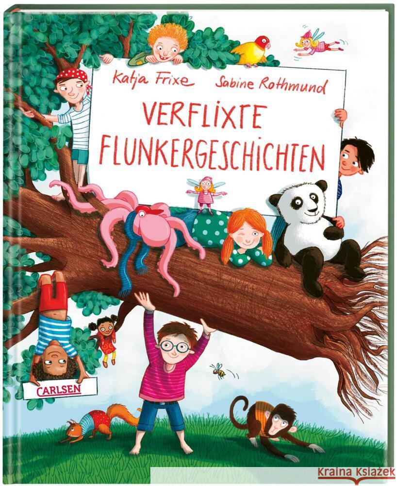 Verflixte Flunkergeschichten Frixe, Katja 9783551521675 Carlsen - książka