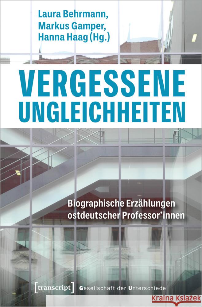 Vergessene Ungleichheiten  9783837664195 transcript Verlag - książka