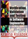 Verification, Validation and Testing in Software Engineering Aristides Dasso Ana Funes 9781591408512 IGI Global
