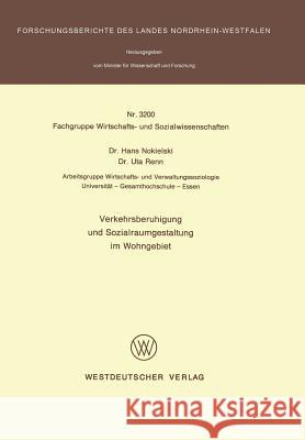 Verkehrsberuhigung Und Sozialraumgestaltung Im Wohngebiet Egon Golomb 9783531032009 Vs Verlag Fur Sozialwissenschaften - książka