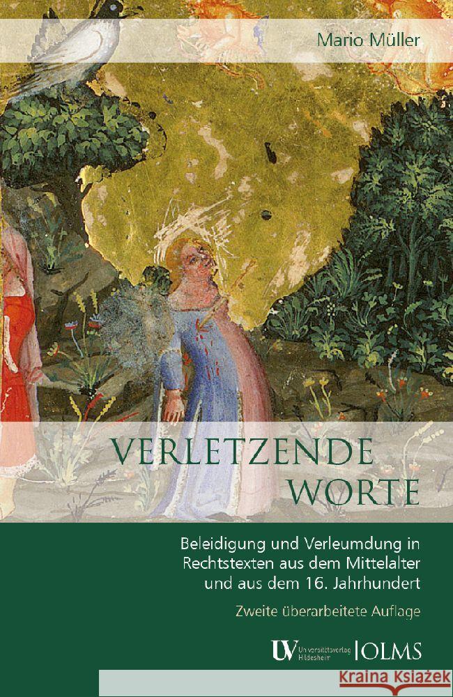 Verletzende Worte Müller, Mario 9783487312187 Olms Wissenschaft - książka