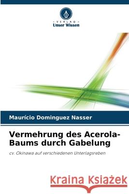 Vermehrung des Acerola-Baums durch Gabelung Maur?cio Domingue 9786207799626 Verlag Unser Wissen - książka