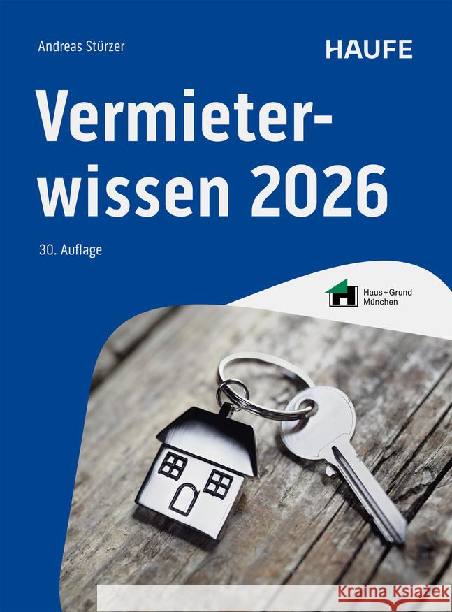 Vermieterwissen 2026 Stürzer, Andreas 9783648179208 Haufe - książka
