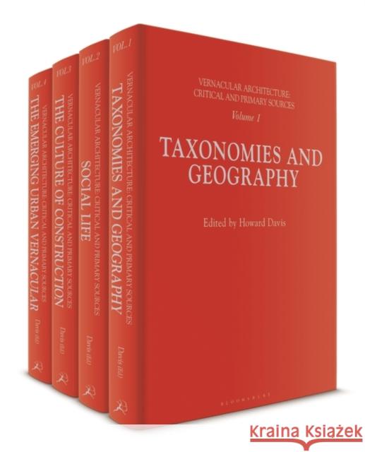 Vernacular Architecture: Critical and Primary Sources Howard Davis 9781474283915 Bloomsbury Academic - książka