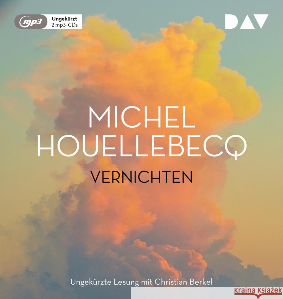 Vernichten, 2 Audio-CD, 2 MP3 Houellebecq, Michel 9783742424242 Der Audio Verlag, DAV - książka