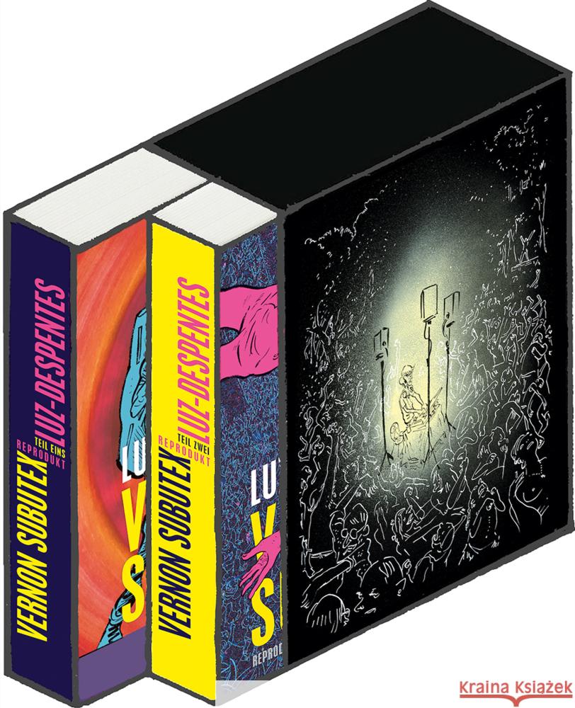 Vernon Subutex, 2 Teile Despentes, Virginie,  Luz 9783956404443 Reprodukt - książka