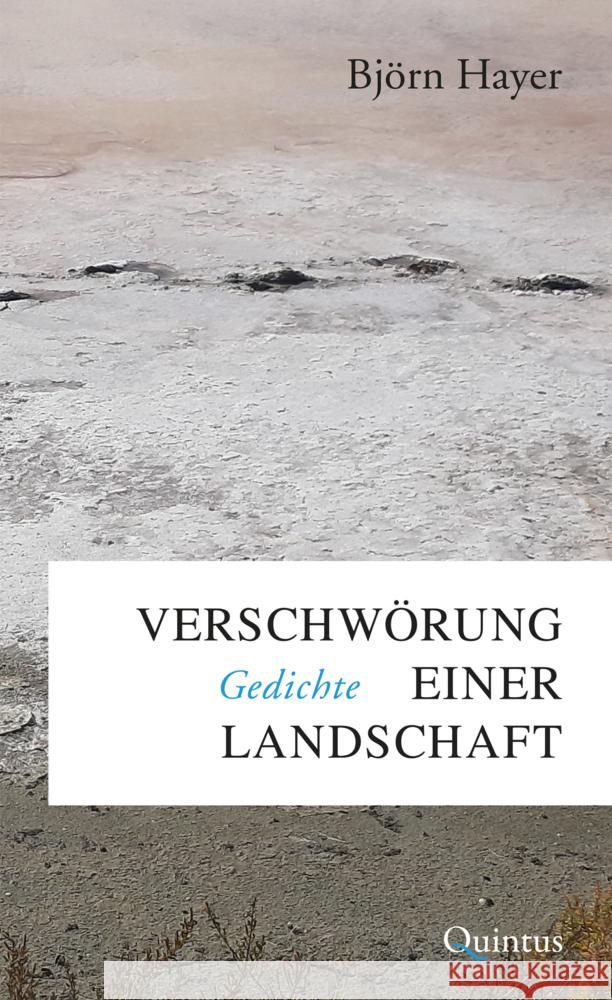 Verschwörung einer Landschaft Hayer, Björn 9783969820483 Quintus-Verlag - książka