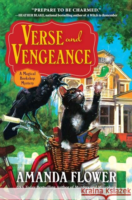 Verse and Vengeance Amanda Flower 9781643856810 Crooked Lane Books - książka