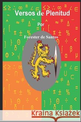 Versos de Plenitud Forester de Santos 9781792014239 Independently Published - książka