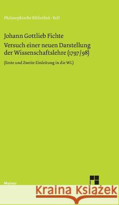 Versuch einer neuen Darstellung der Wissenschaftslehre Baumanns, Peter 9783787306121 Meiner - książka