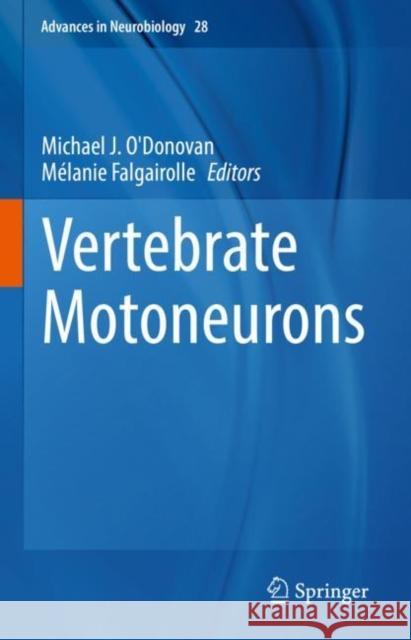 Vertebrate Motoneurons  9783031071669 Springer International Publishing - książka