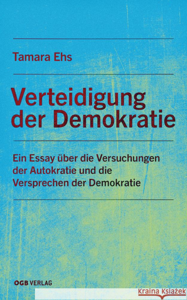 Verteidigung der Demokratie Ehs, Tamara 9783990467435 ÖGB - książka