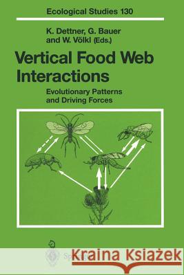 Vertical Food Web Interactions: Evolutionary Patterns and Driving Forces Dettner, Konrad 9783642645280 Springer - książka