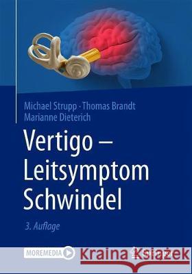 Vertigo - Leitsymptom Schwindel Strupp, Michael 9783662613962 Springer - książka