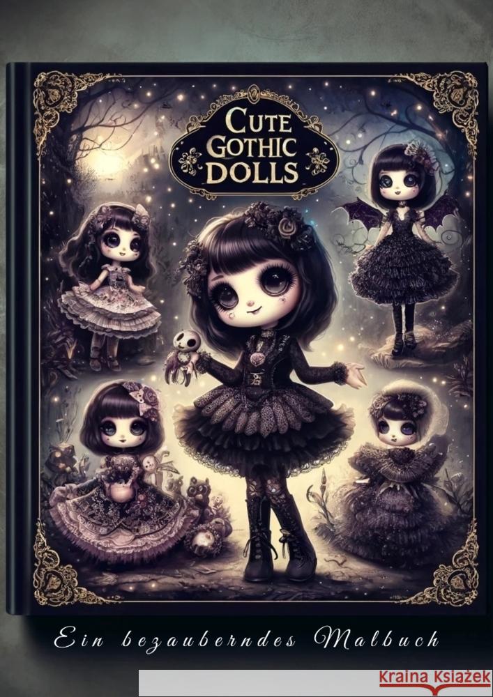 Verträumte Goth-Puppen Farbenfroh, Clara 9783384231994 tredition - książka