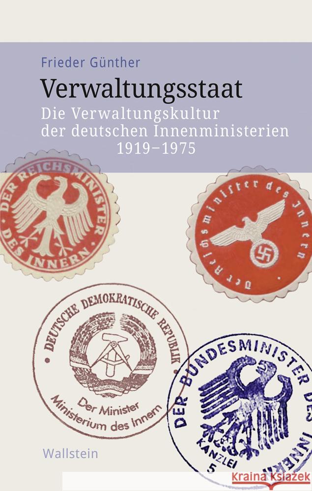 Verwaltungsstaat Günther, Frieder 9783835358324 Wallstein - książka