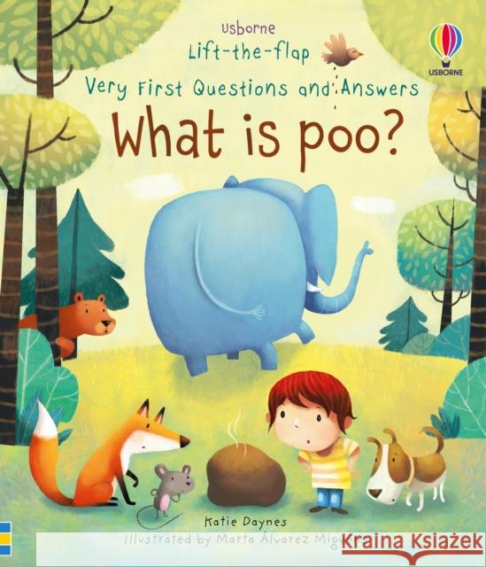 Very First Questions and Answers What is poo? Katie Daynes 9781474917902 Usborne Publishing Ltd - książka