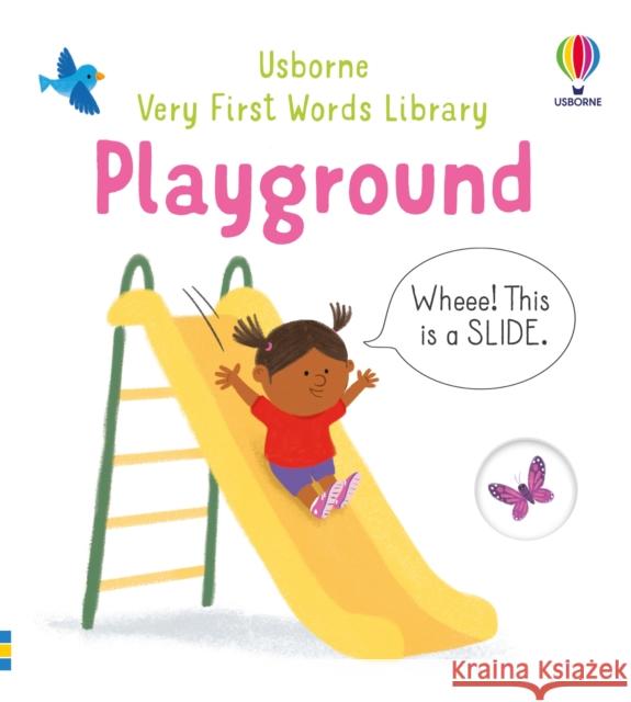 Very First Words Library: Playground Matthew Oldham 9781803707471 Usborne Publishing Ltd - książka