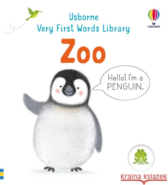 Very First Words Library: Zoo Matthew Oldham 9781803707495 Usborne Publishing Ltd - książka