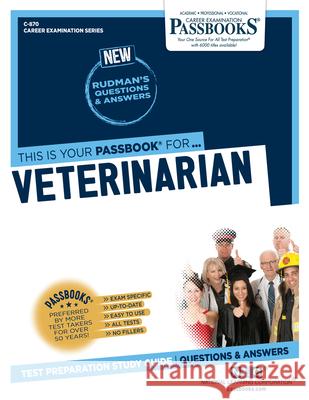 Veterinarian (C-870): Passbooks Study Guide Volume 870 National Learning Corporation 9781731808707 National Learning Corp - książka