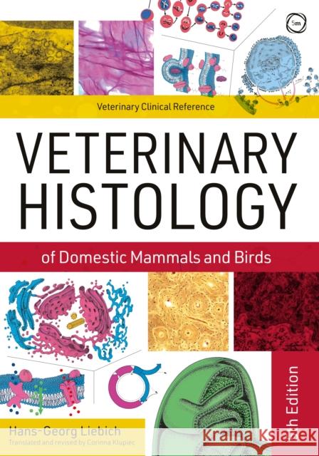 Veterinary Histology of Domestic Mammals and Birds 5th Edition: Textbook and Colour Atlas Hans-Georg Liebich 9781789180091 5M Books Ltd - książka