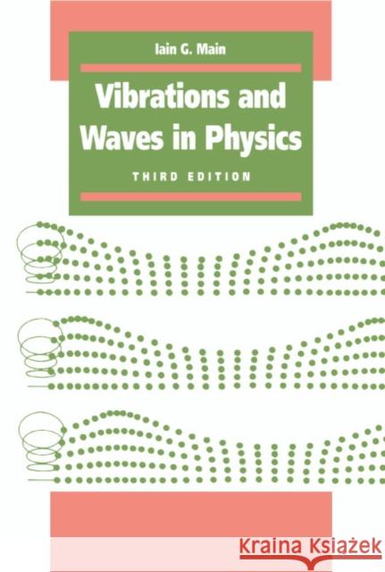 Vibrations and Waves in Physics Iain G. Main 9780521447010  - książka