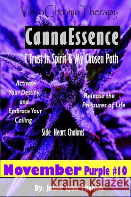 VibroChromoTherapy Purple: Trust in Spirit & Your Chosen Path Thomas, Jamie Lynn 9781981218660 Createspace Independent Publishing Platform - książka