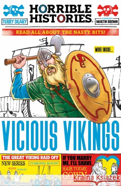 Vicious Vikings Martin Brown 9780702312618 Scholastic - książka
