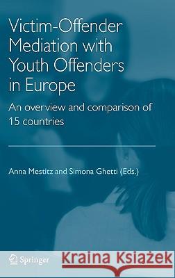 Victim-Offender Mediation with Youth Offenders in Europe: An Overview and Comparison of 15 Countries Mestitz, Anna 9781402037665 Springer - książka