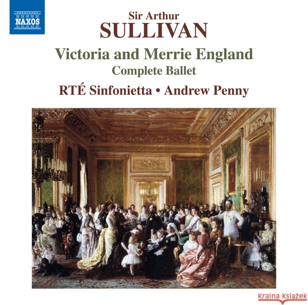 Victoria and Merrie England, 1 Audio-CD Sullivan, Arthur 0747313521623 Naxos - książka