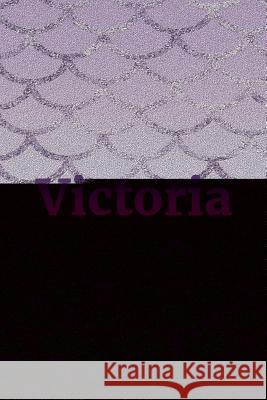 Victoria: Writing Paper & Purple Mermaid Cover Lynette Cullen 9781090568991 Independently Published - książka