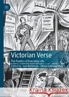 Victorian Verse: The Poetics of Everyday Life Lee Behlman Olivia Loksin 9783031296956 Palgrave MacMillan - książka